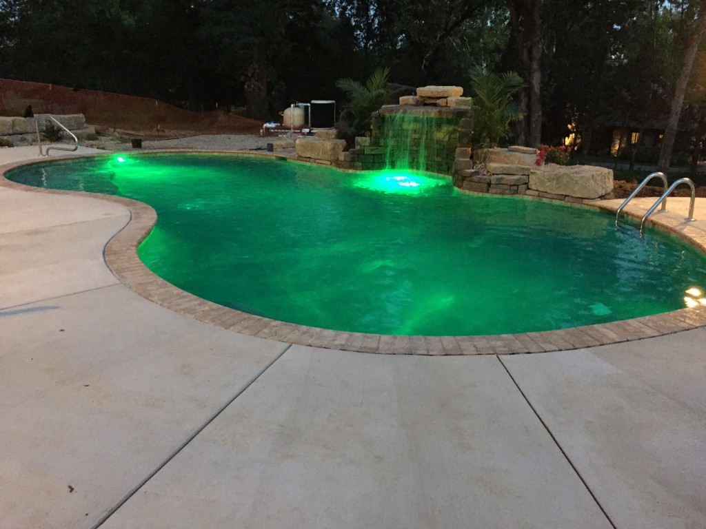 above ground pool water turned green