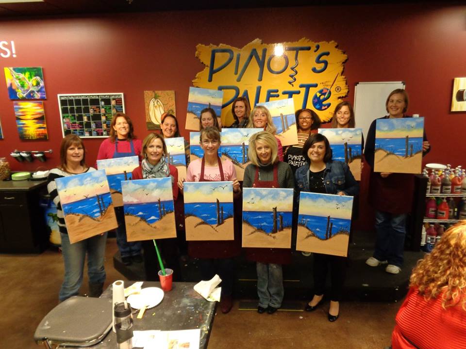 palette painting party