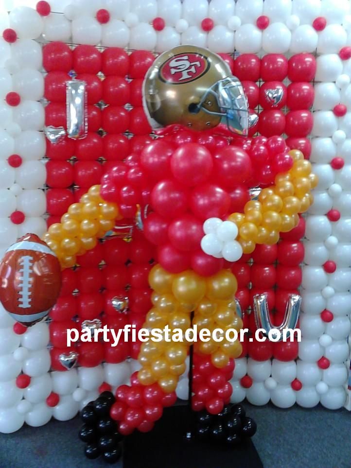 Party Fiesta Balloon Decor Shares Arizona S Super Bowl Secrets